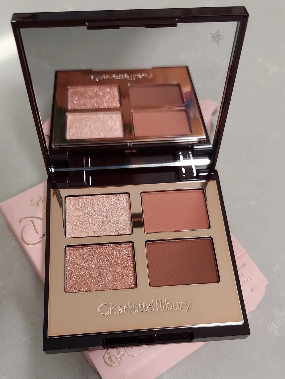 Charlotte Tilbury New! Quad Eyeshadows, Compact & Mirror